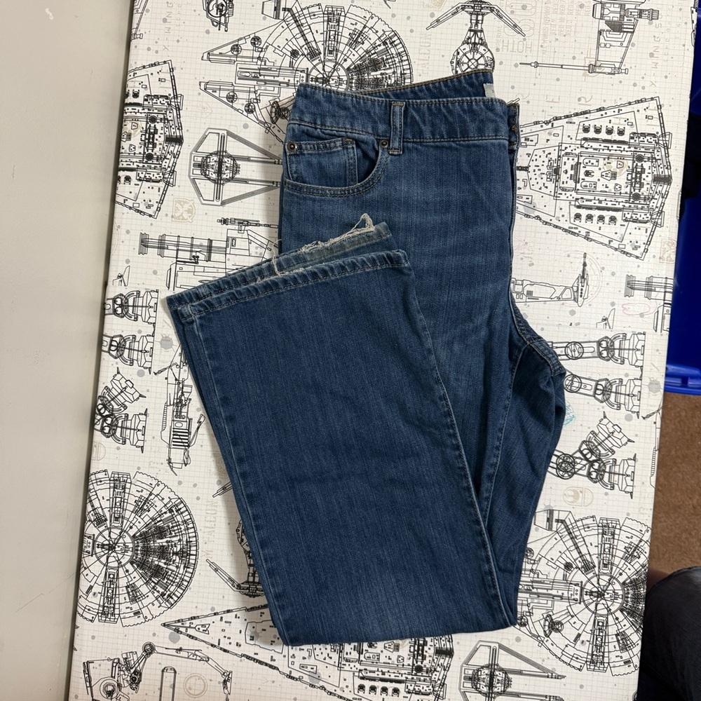 Chico's Platinum Denim Blue Jeans